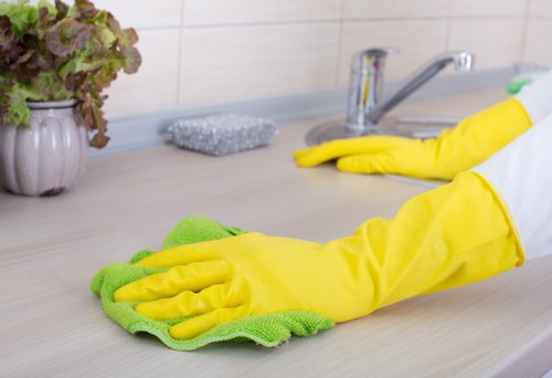 Treating a clothing stain with detergent before washing